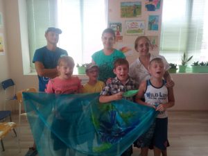 Для подопечных ребят АНО "Синяя Птица" продолжаются занятия в театральной студии