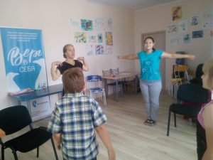 ОЧЕРЕДНАЯ ВСТРЕЧА В  НАШЕЙ ТЕАТРАЛЬНОЙ СТУДИИ "Синяя птица"